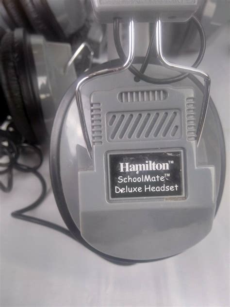 Lot Of 6 Hamilton Schoolmate Deluxe Headsets junction box